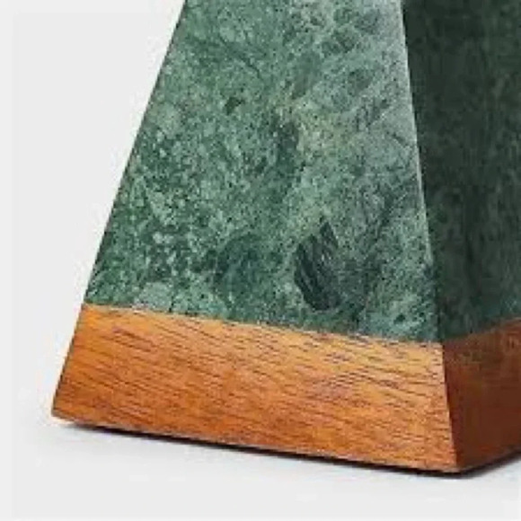 STUDIO MCGEE MEDIUM MARBLE AND WOOD TREE - Picture 3 of 4